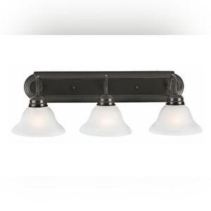 Design House 517615 Millbridge 3-Light Oil Rubbed Bronze Vanity Light